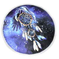 MirSon beach towel No. 5072 Summer Time Dark Dream catcher 150x150 cm (2200003947809)