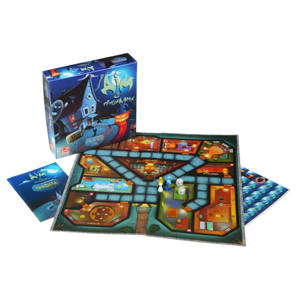 Настільна гра Arial Дім з привидами (91143) Настільна гра Arial Дім з привидами (91143)