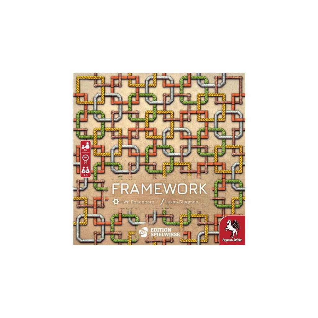 Настільна гра Pegasus Spiele Рамка (Framework) англійська (PS025) Настільна гра Pegasus Spiele Рамка (Framework) англійська (PS025)
