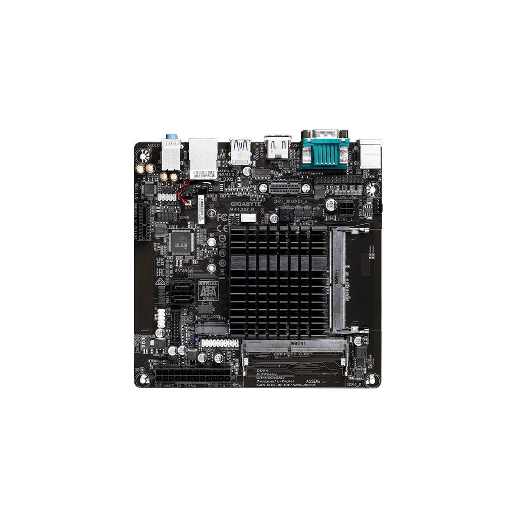 Материнська плата GIGABYTE N4120I H