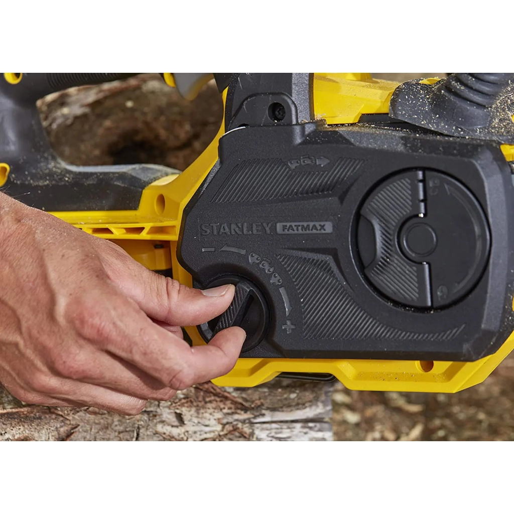 Ланцюгова пила Stanley FatMax, 20V, 4Ah, шина 30 см, ланцюг 3/8'' (SFMCCS630M1) Ланцюгова пила Stanley FatMax, 20V, 4Ah, шина 30 см, ланцюг 3/8'' (SFMCCS630M1)