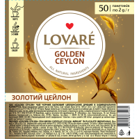 Lovare Golden Ceylon tea 50x2 g (lv.75435)