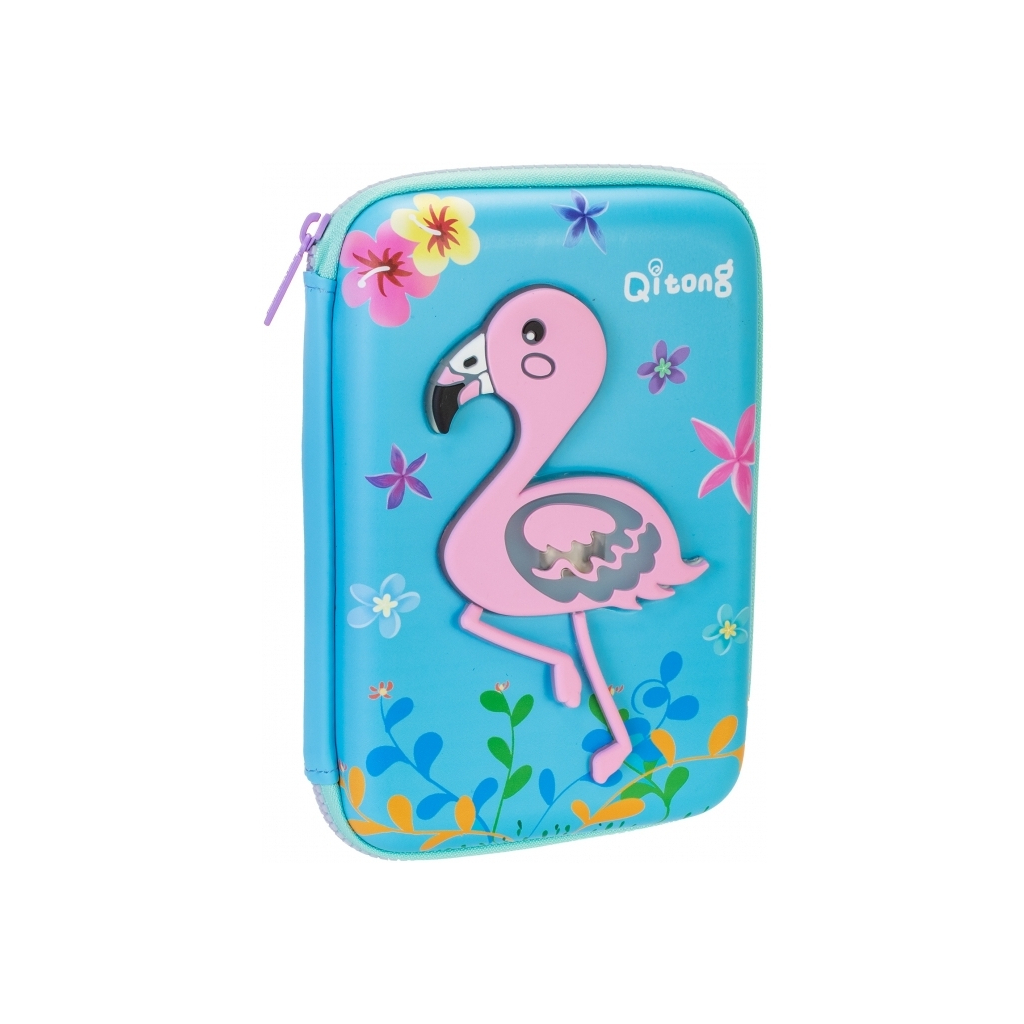 Пенал Cool For School LED 1 відділення з органайзером блакитний (QT-5758-Blue) Пенал Cool For School LED 1 відділення з органайзером блакитний (QT-5758-Blue)