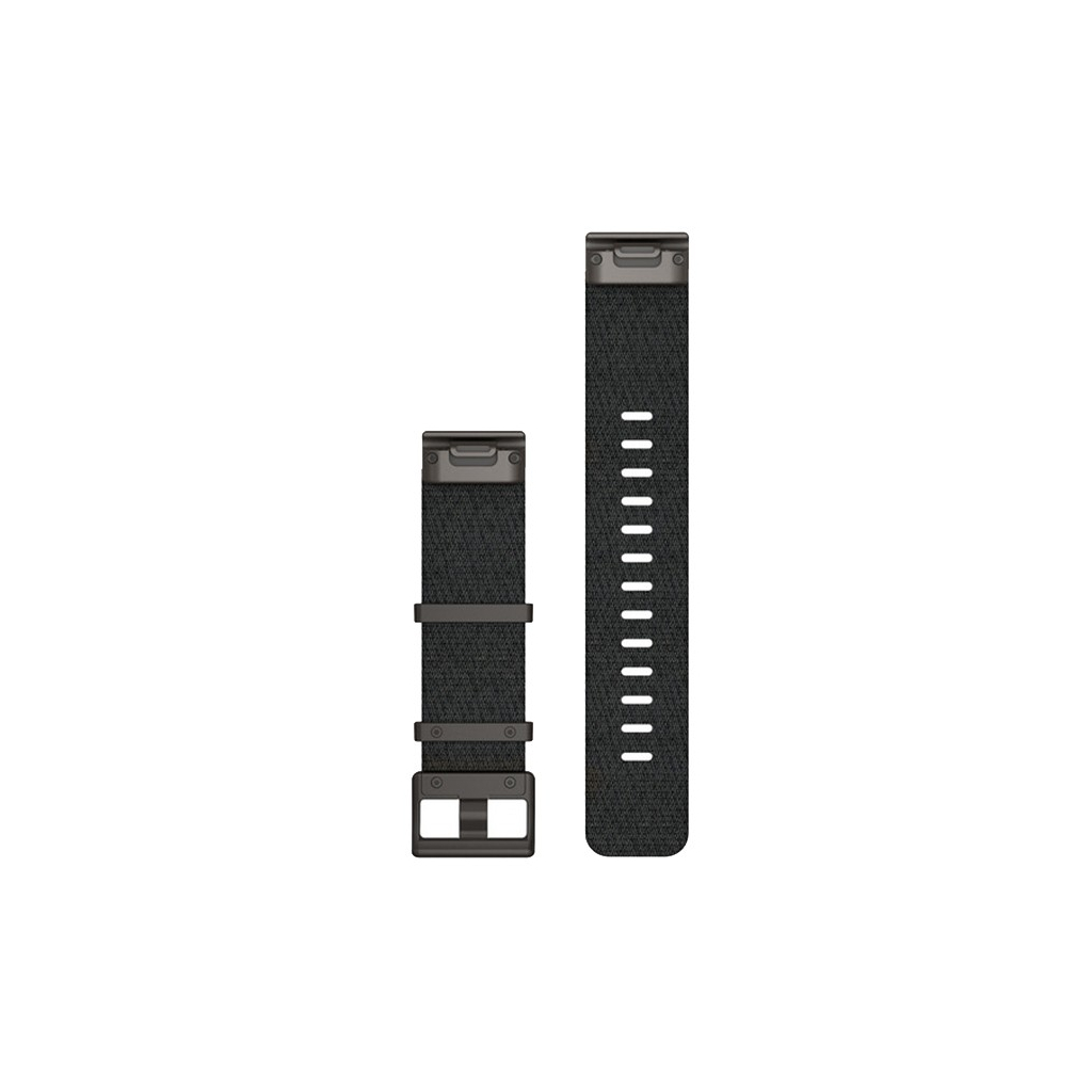 Ремінець до смарт-годинника Garmin MARQ, QuickFit 22m, Jacquard-weave Nylon Strap, Heathered Black (010-12738-03) Ремінець до смарт-годинника Garmin MARQ, QuickFit 22m, Jacquard-weave Nylon Strap, Heathered Black (010-12738-03)