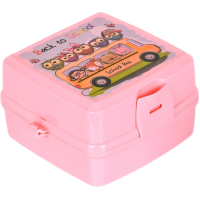 Ланч-бокс Irak Plastik Рожевий (20026)