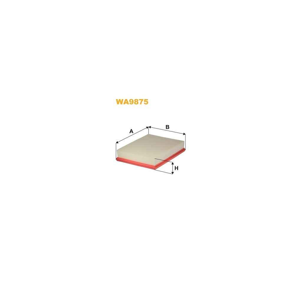 Повітряний фільтр для автомобіля Wixfiltron WA9875