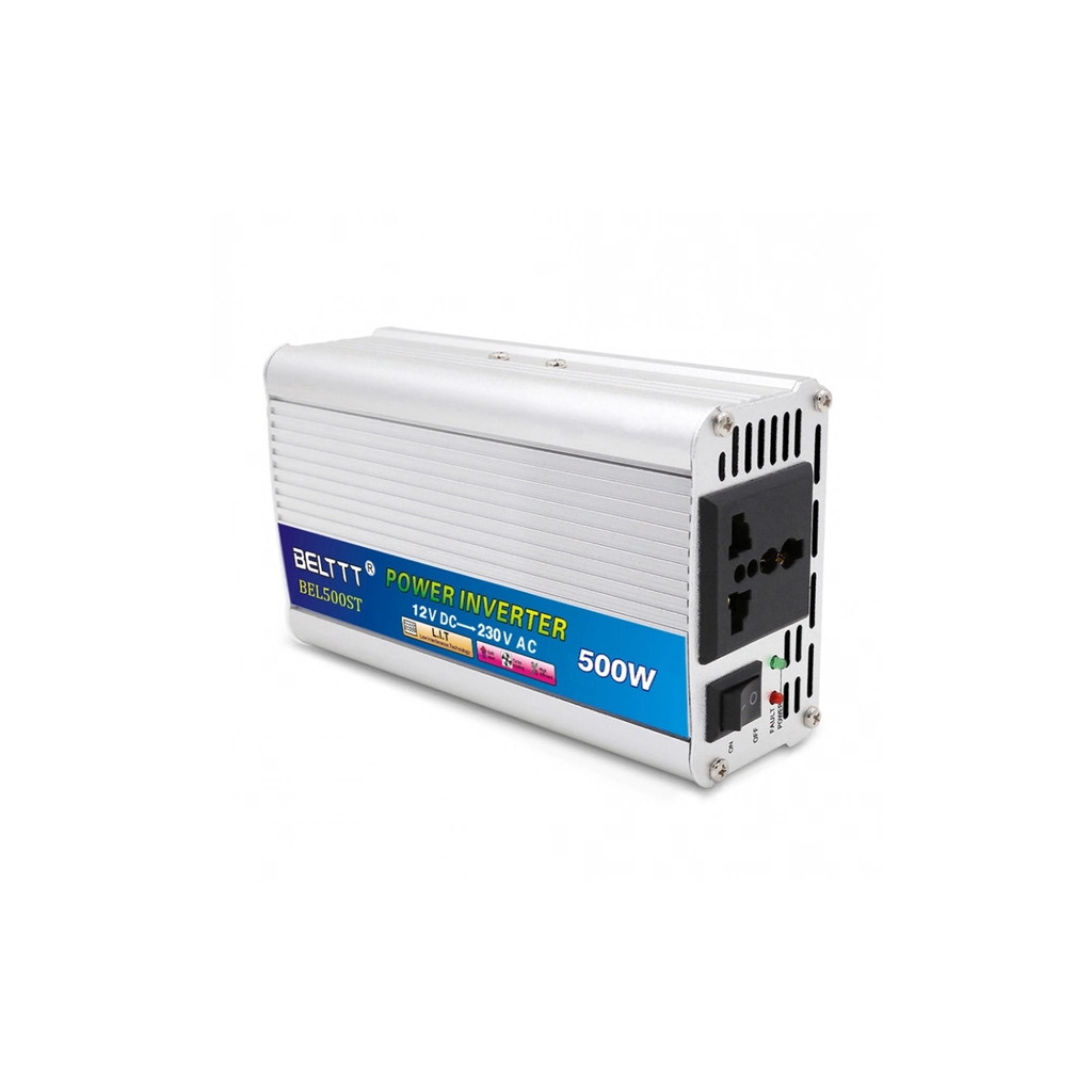 Автомобільний інвертор Belttt 500W, модифікована синусоїда (BEL500ST)