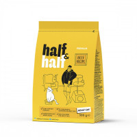 Dry food for cats Half&Half with beef 300 g (4820261920956)