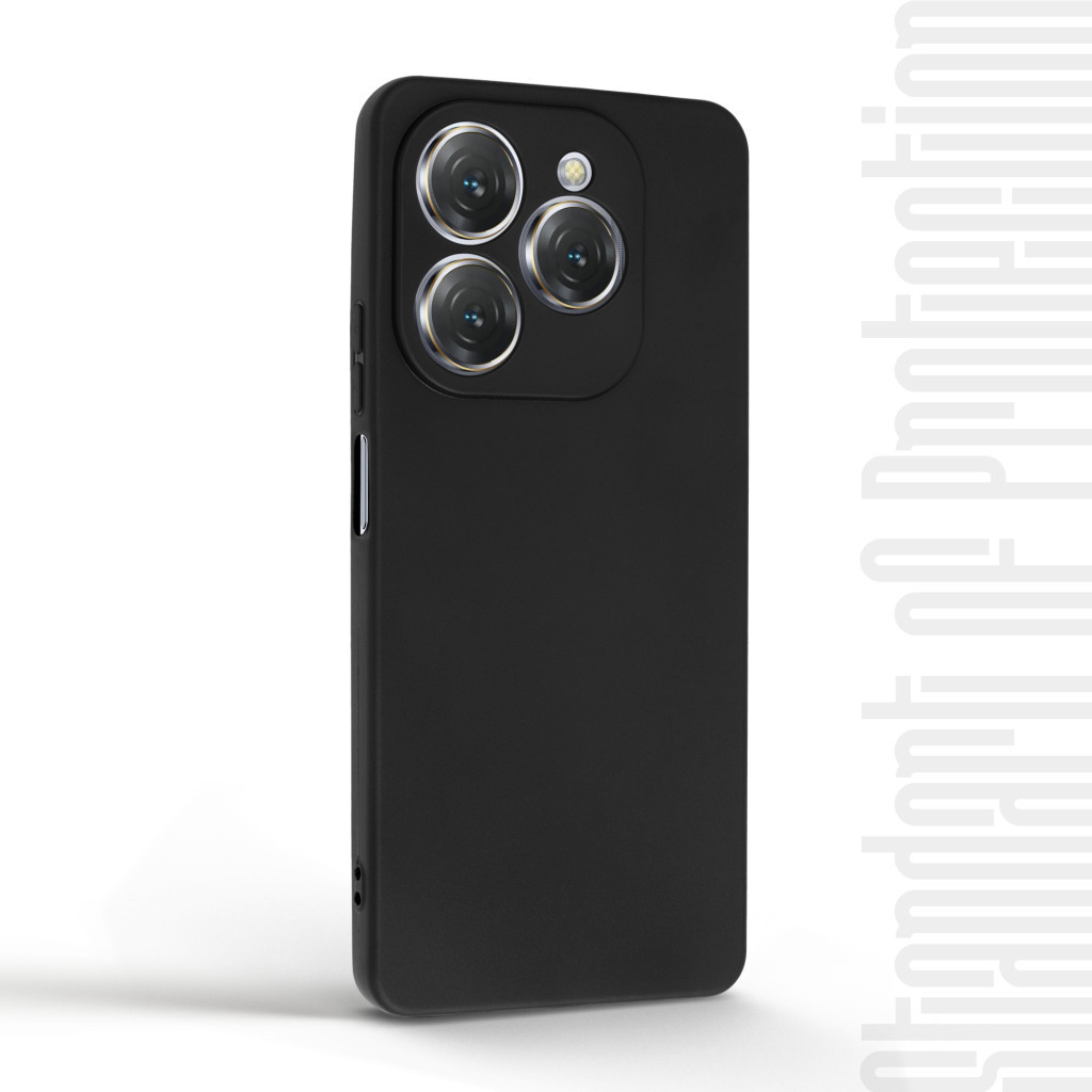 Чохол до мобільного телефона Armorstandart Matte Slim Fit Tecno Spark 20 Pro (KJ6) Camera cover Black (ARM74402) Чохол до мобільного телефона Armorstandart Matte Slim Fit Tecno Spark 20 Pro (KJ6) Camera cover Black (ARM74402)