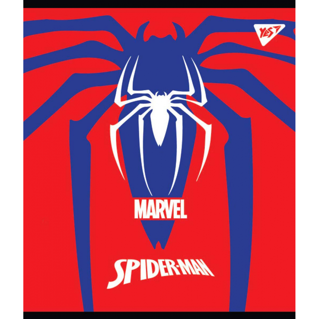 Зошит Yes А5 Marvel Hero Shields 12 аркушів лінія (765175)