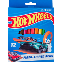 Фломастери Kite Hot Wheels 12 кольорів (HW24-447)
