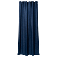 Curtain ARDESTO mat 100% polyester, 150x270 cm dark blue (ART1020NA)