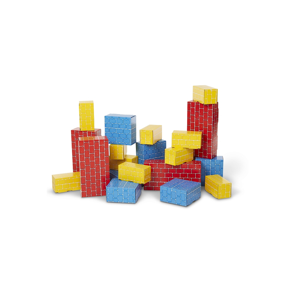 Кубики Melissa&Doug Набір картонних блоків, 24 штуки (MD2783)