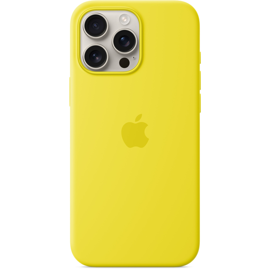 Чохол до мобільного телефона Apple iPhone16 Pro Max Silicone Case with MagSafe - Star Fruit (MA7U4ZM/A) Чохол до мобільного телефона Apple iPhone16 Pro Max Silicone Case with MagSafe - Star Fruit (MA7U4ZM/A)