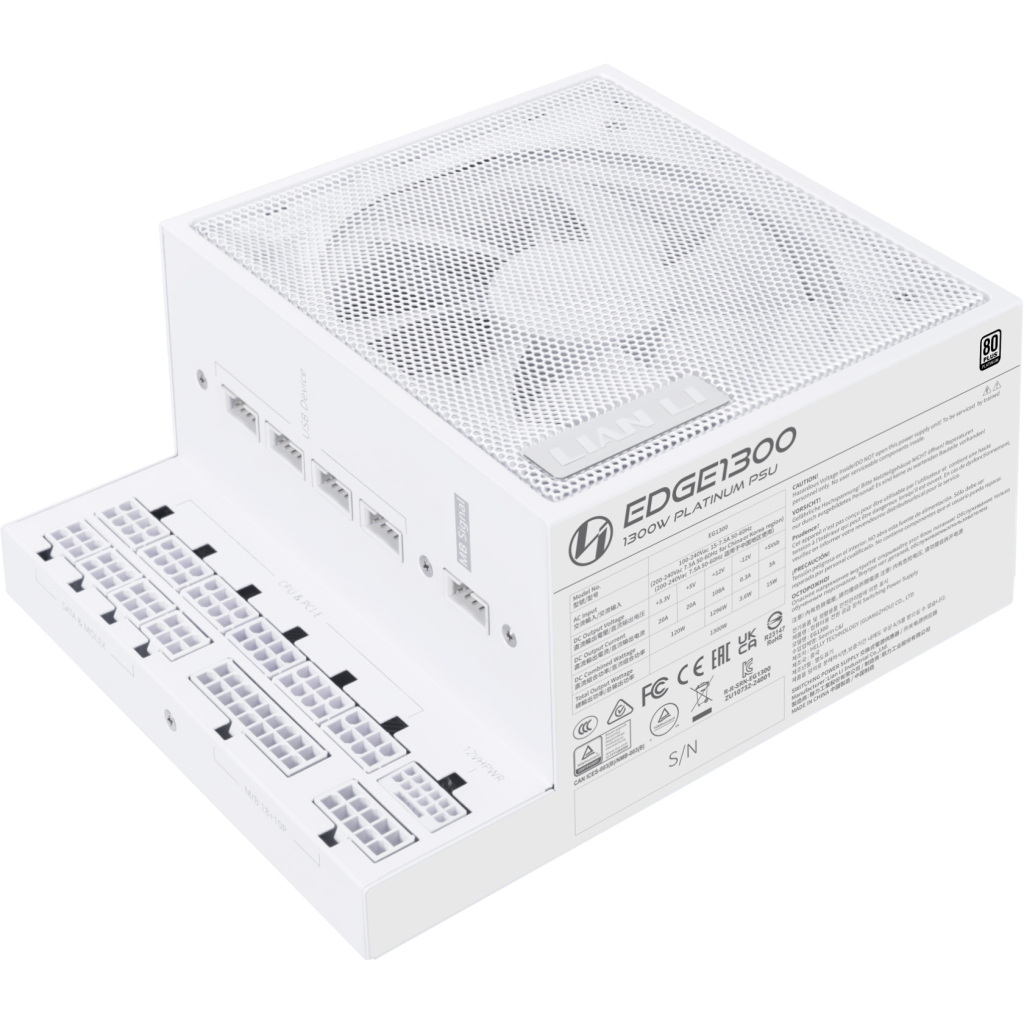 Блок живлення Lian Li 1300W EDGE1300 White (G9P.EG1300.WE00.EU)