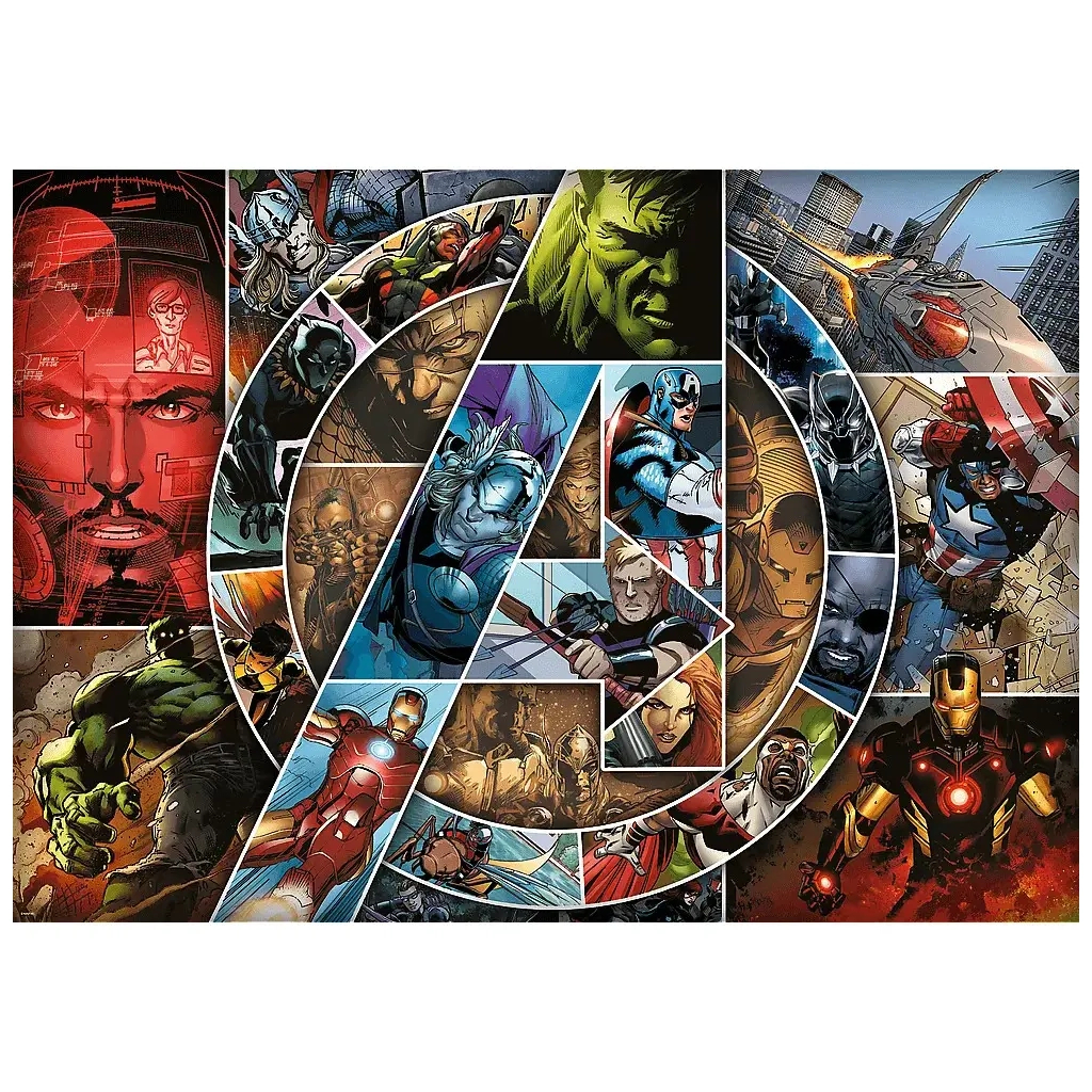 Пазл Trefl Marvel Heroes Месники 1000 елементів (5900511109344)