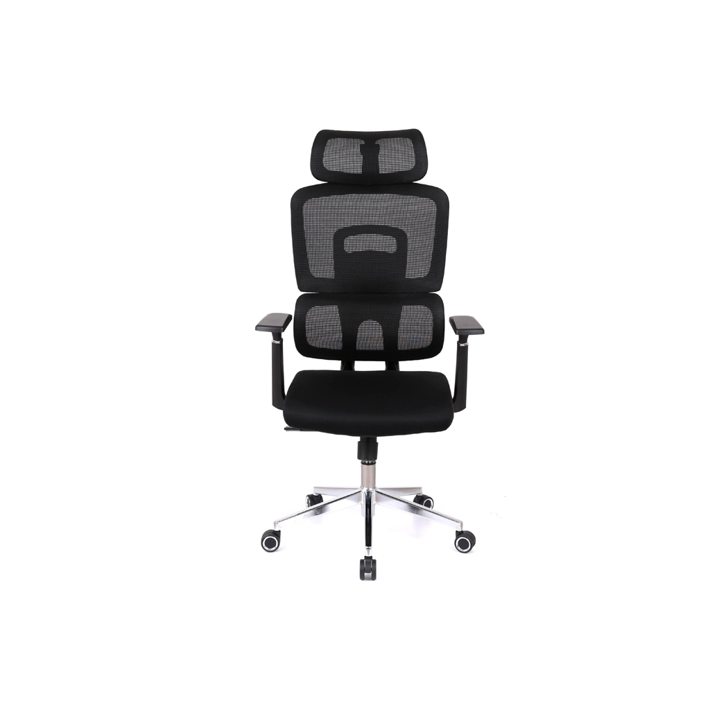 Офісне крісло Аклас Арктик BL R-SR Чорний (LVB-308 Black OS-3000 Black) (00144002)