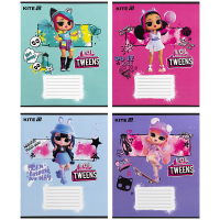 Kite LOL notebook, 12 sheets, oblique (LO25-235)