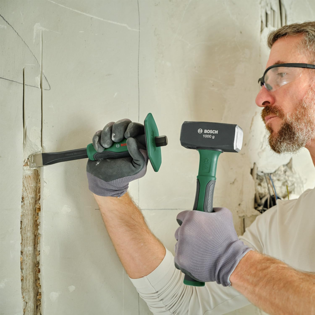 Зубило Bosch пласке, 250x102x81мм, захист руки, CrV (1.600.A02.ZA5)