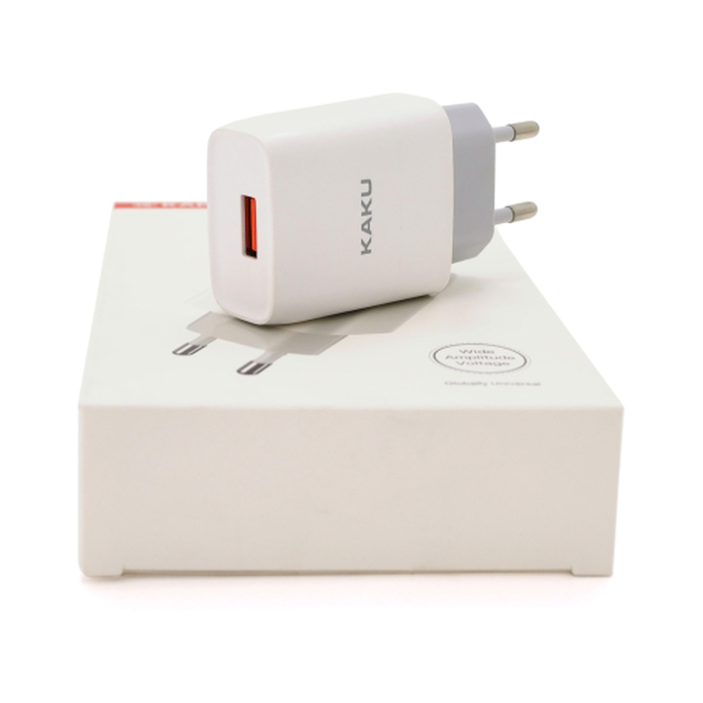 Зарядний пристрій iKAKU KSC-215 1xUSB 5V 2.1A White (KSC-215 NATU) Зарядний пристрій iKAKU KSC-215 1xUSB 5V 2.1A White (KSC-215 NATU)
