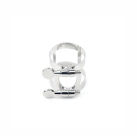 Ligature for saxophones D'Addario Rico Ligature For Alto Saxophone NIckel-Plated (RAS1LN)