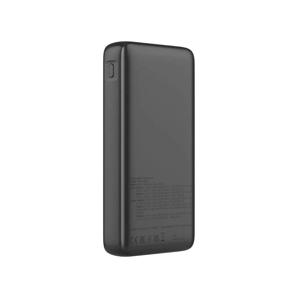 Батарея універсальна Canyon PB-240 25000mAh, PD3.1/140W, PPS, QC3.0, AFC & SCP, Digital Display (CNS-CPB240)