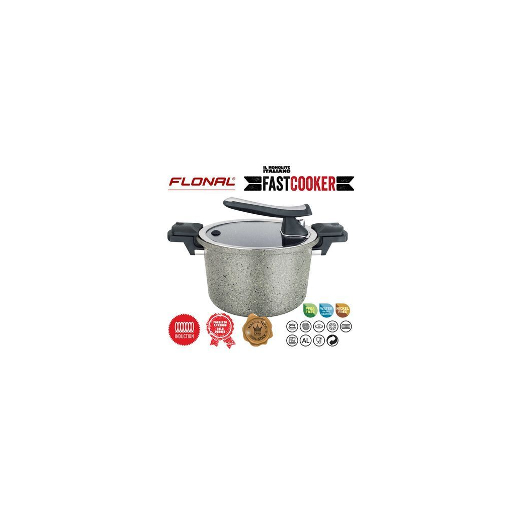 Каструля Flonal Monolite Скороварка 6 л (FLOPECV24) (DAS301926)