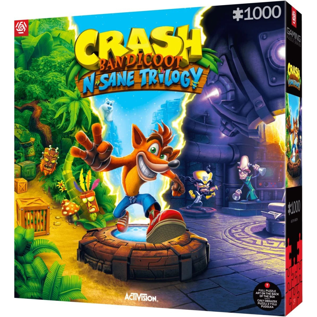 Пазл GoodLoot Crash Bandicoot N Sane Trilogy 1000 ел. (5908305247920) Пазл GoodLoot Crash Bandicoot N Sane Trilogy 1000 ел. (5908305247920)