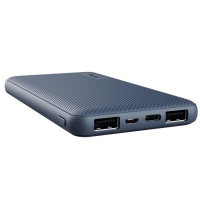 Батарея універсальна Trust 10000mAh Primo ECO, 2хUSB-A/USB-C, 15W, blue (25028_TRUST)