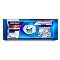 Cleaning wipes Solo AquaBlock Wet For glass and mirrors 30 pcs. (8690530074590)