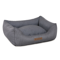 Bed for animals Pet Fashion DEVID 62x50x19 cm dark gray (4823082444519)