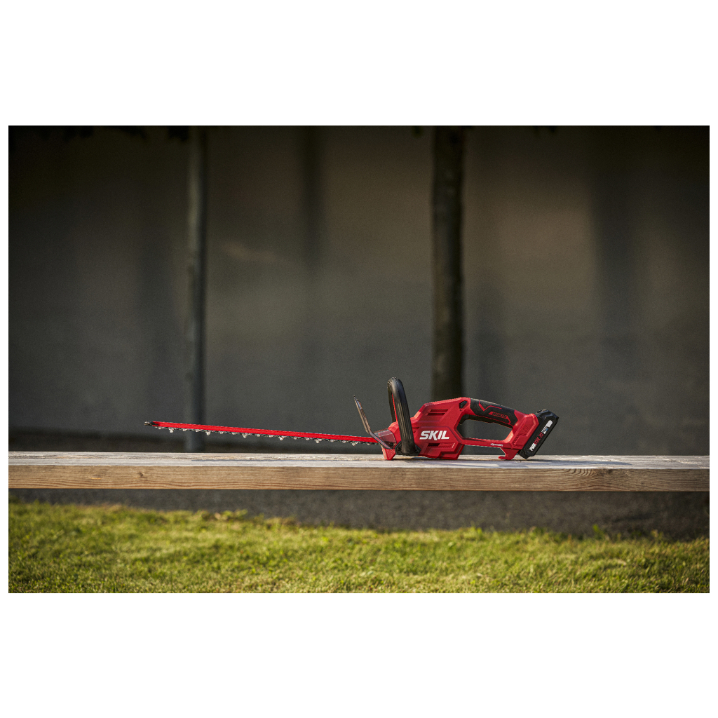 Кущоріз Skil акумуляторний безщітковий 0438 CA Li-Ion 20V, 2.5Ah (GH1E0438CA+BC1E3110A) Кущоріз Skil акумуляторний безщітковий 0438 CA Li-Ion 20V, 2.5Ah (GH1E0438CA+BC1E3110A)