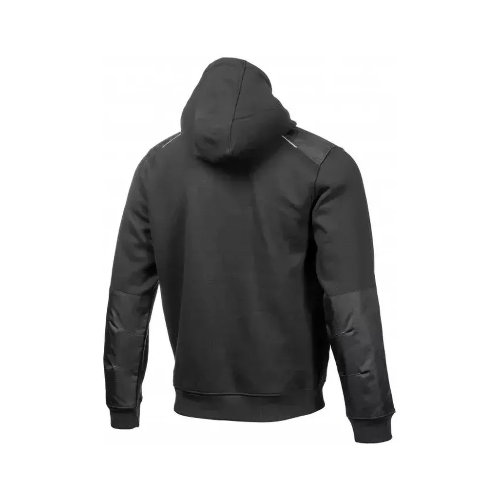 Кофта робоча Hoegert THEO HT5K903-S з капюшоном 65% бавовна/35% поліестер чорна, S (48) (HT5K903-S)