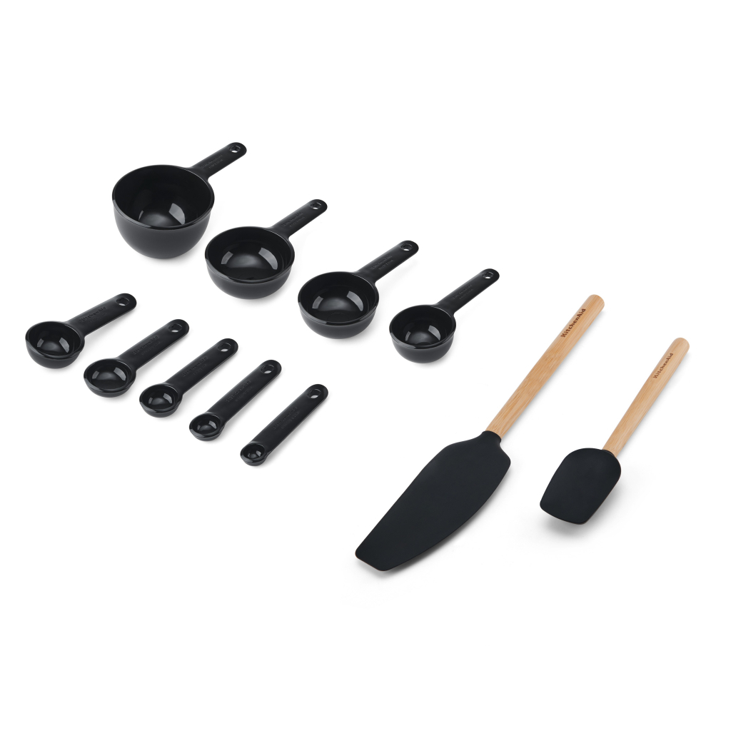 Кухонний набір KitchenAid Classic 11 предметів чорний (KQG492OHOBE)