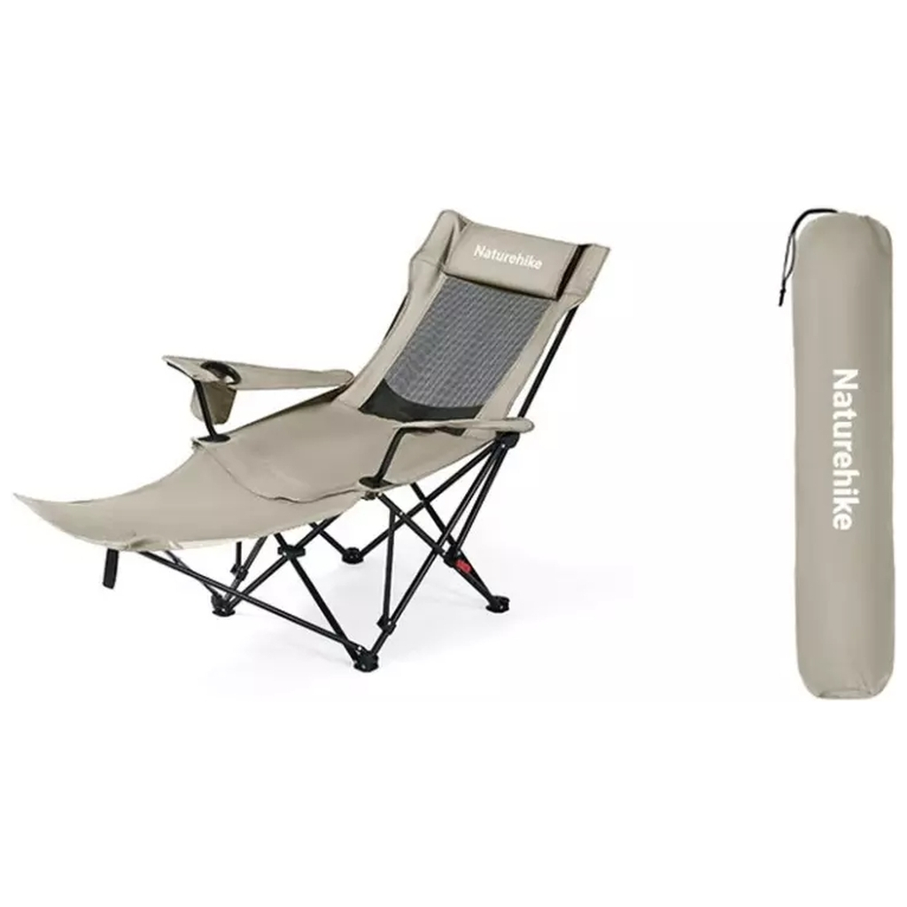 Крісло складане Naturehike CNK2550JJ023 Nightfall T05, сталь, хакі (6977465865700)