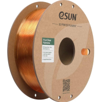 Plastic for 3D printer eSUN PLA Clear Rainbow 1.75mm 1kg FLAME-Crystal (PLA-CLRB175O-CF1P1)