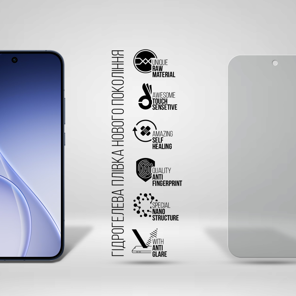 Плівка захисна Armorstandart hydrogel Matte OPPO Reno15 5G / Reno15 F 5G / Reno15 FS 5G (ARM89878) Плівка захисна Armorstandart hydrogel Matte OPPO Reno15 5G / Reno15 F 5G / Reno15 FS 5G (ARM89878)