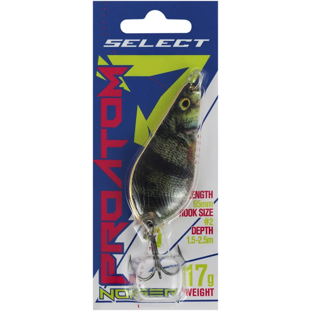 Блешня Select ProAtom Noiser 17.0g 65mm S49 (1870.79.01) Блешня Select ProAtom Noiser 17.0g 65mm S49 (1870.79.01)