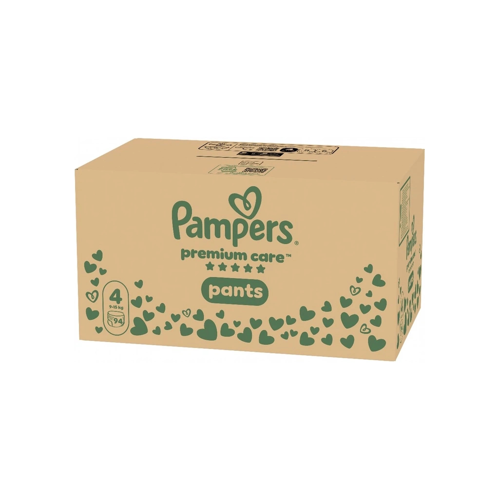 Підгузки Pampers Premium Care Pants Розмір 4 (9-15 кг) 94 шт (8006530320160) Підгузки Pampers Premium Care Pants Розмір 4 (9-15 кг) 94 шт (8006530320160)