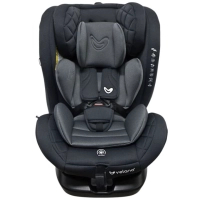 Автокрісло Velano Aura 360° i-Size 40150 см, ISOFIX, grey (48416)