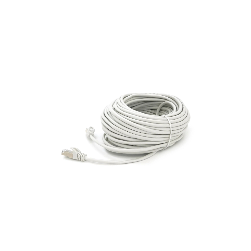 Патч-корд 20м FTP cat.5e, CU, RJ45, grey Merlion (PCM-CU-5E/20G)