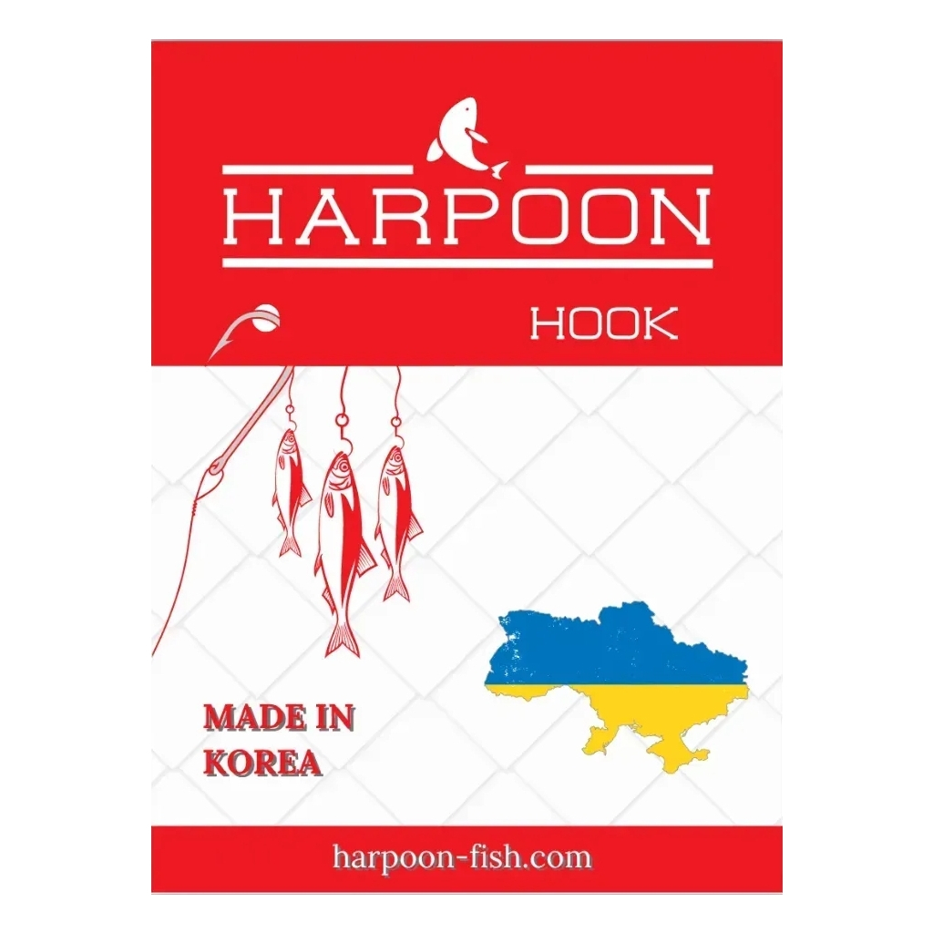 Гачок Harpoon BANAN No.4 7шт (2700000022917) Гачок Harpoon BANAN No.4 7шт (2700000022917)