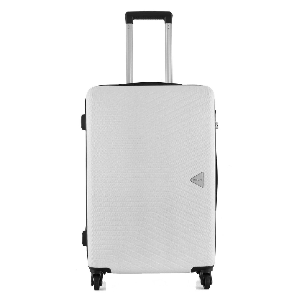 Валіза Semi Line 24" (M) White (T5970-2) (DAS303669) Валіза Semi Line 24" (M) White (T5970-2) (DAS303669)