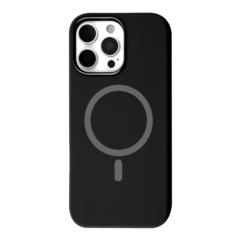 Чохол до мобільного телефона BeCover FIBRA Silicone OmniMag Apple iPhone 16 Pro Max Black (716232) Чохол до мобільного телефона BeCover FIBRA Silicone OmniMag Apple iPhone 16 Pro Max Black (716232)