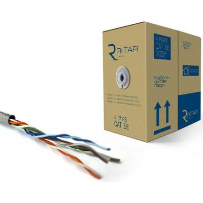 Network cable Ritar UTP 305m KVP (4*2*0.49) [СCA] (07455)
