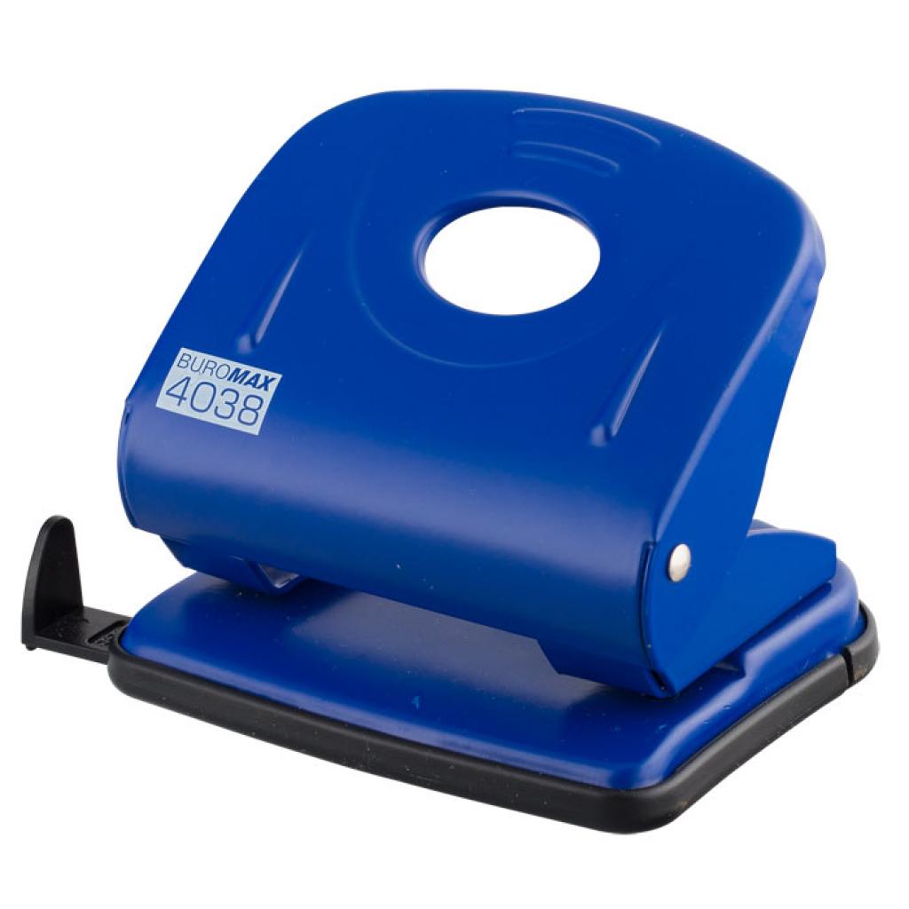 Діркопробивач Buromax metal, 30sheets, blue (BM.4038-02) Діркопробивач Buromax metal, 30sheets, blue (BM.4038-02)