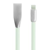 Дата кабель USB 2.0 AM to Lightning Knight Seria White Gelius (48755)