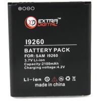 Акумуляторна батарея Extradigital Samsung GT-i9260 Galaxy Premier (2100 mAh) (BMS6237)