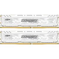 Модуль пам'яті для комп'ютера DDR4 16GB (2x8GB) 2666 MHz Ballistix Sport LT White Micron (BLS2C8G4D26BFSC)