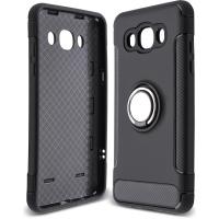 Чохол до мобільного телефона Laudtec для Samsung J5 2016/J510 Ring stand (black) (LR-J510-BC)